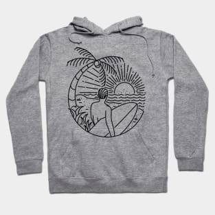 It's Time to Surf Hoodie